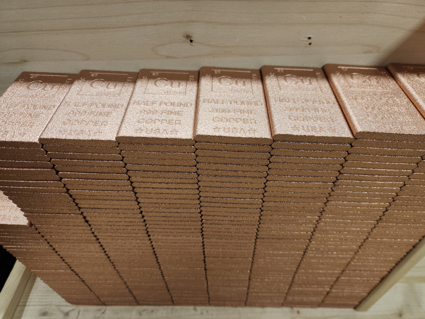 Half Pound .999 Fine Copper Bullion By Liberty Copper