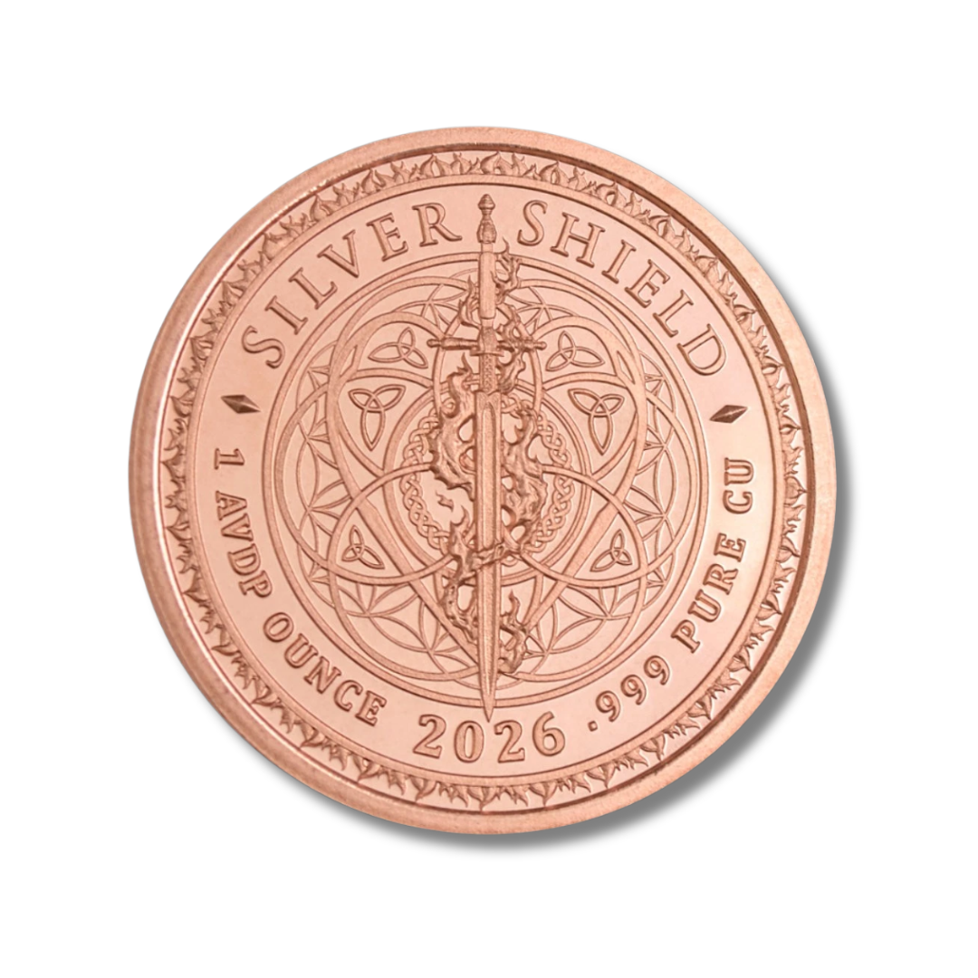 2026 Trivium Girls
Trivium Girls copper round
Silver Shield copper round
1 oz copper round
.999 fine copper
copper bullion round
Silver Shield collection
copper collector
copper stacking
philosophy coin
grammar logic rhetoric
buy copper rounds
copper bullion USA
collectible copper rounds
Liberty Copper