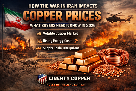 copper prices 2026 copper market trends is copper a good investment buy copper bullion USA copper price forecast physical copper investment copper bars for sale copper supply chain issues bulk copper for sale Liberty Copper