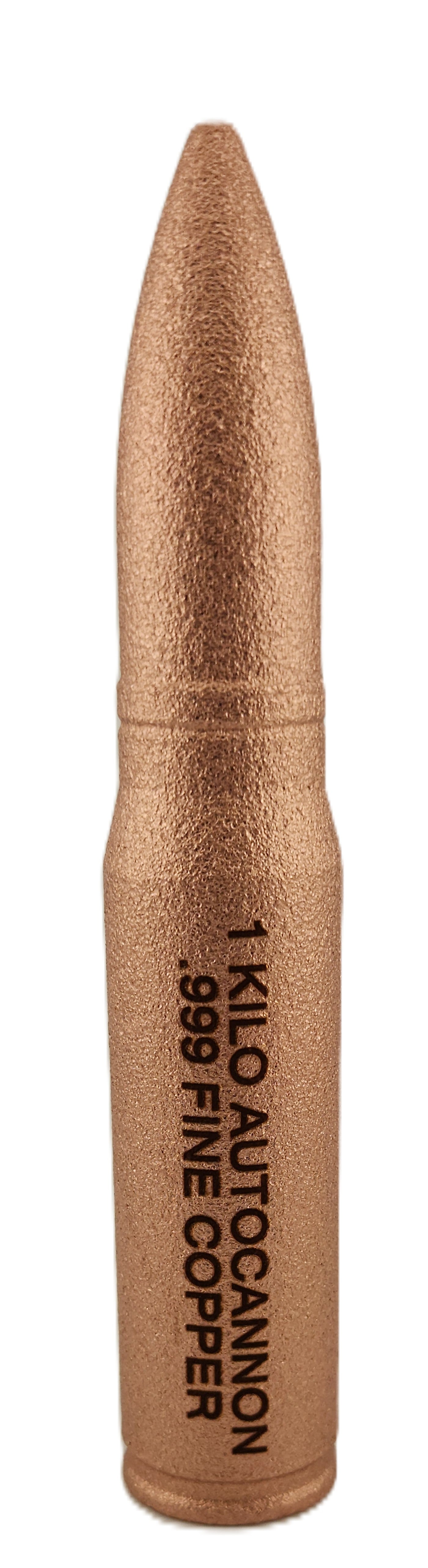 1 kilo auto cannon .999 Fine Copper Bullion