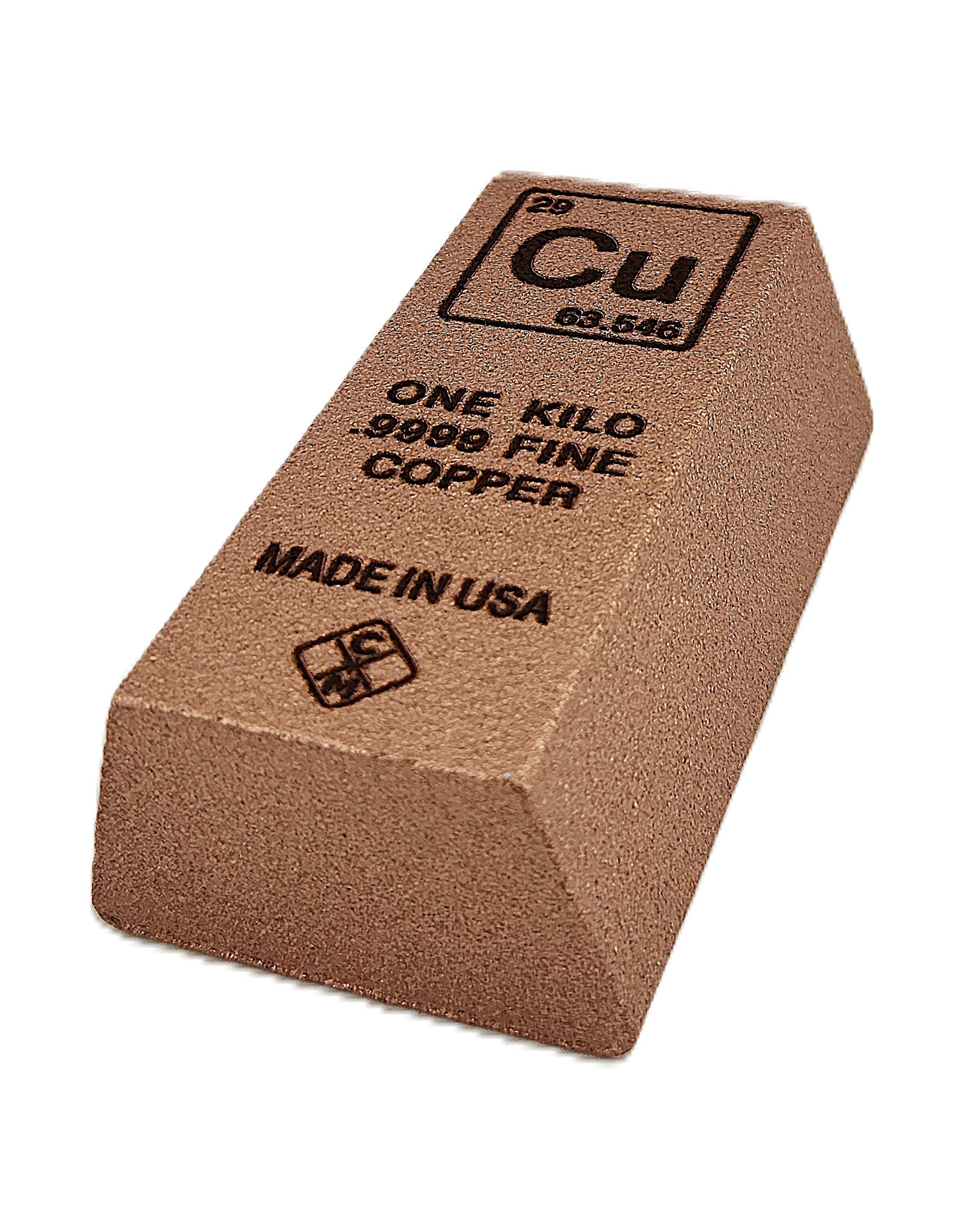 5-pound Trapezoid Copper Bar .999 Fine Bullion Ingot – Chalcolithic Metals