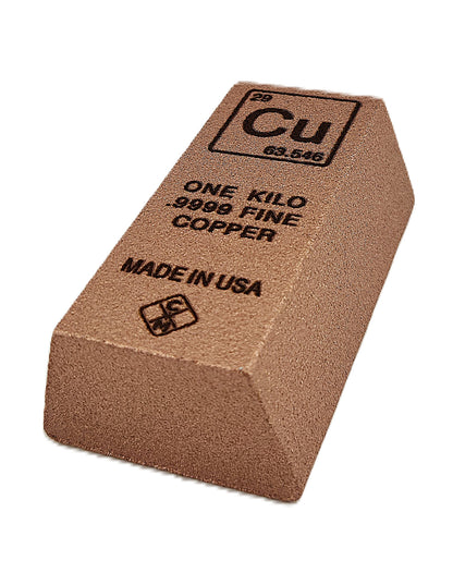 5-pound Trapezoid Copper Bar .999 Fine Bullion Ingot – Chalcolithic Metals