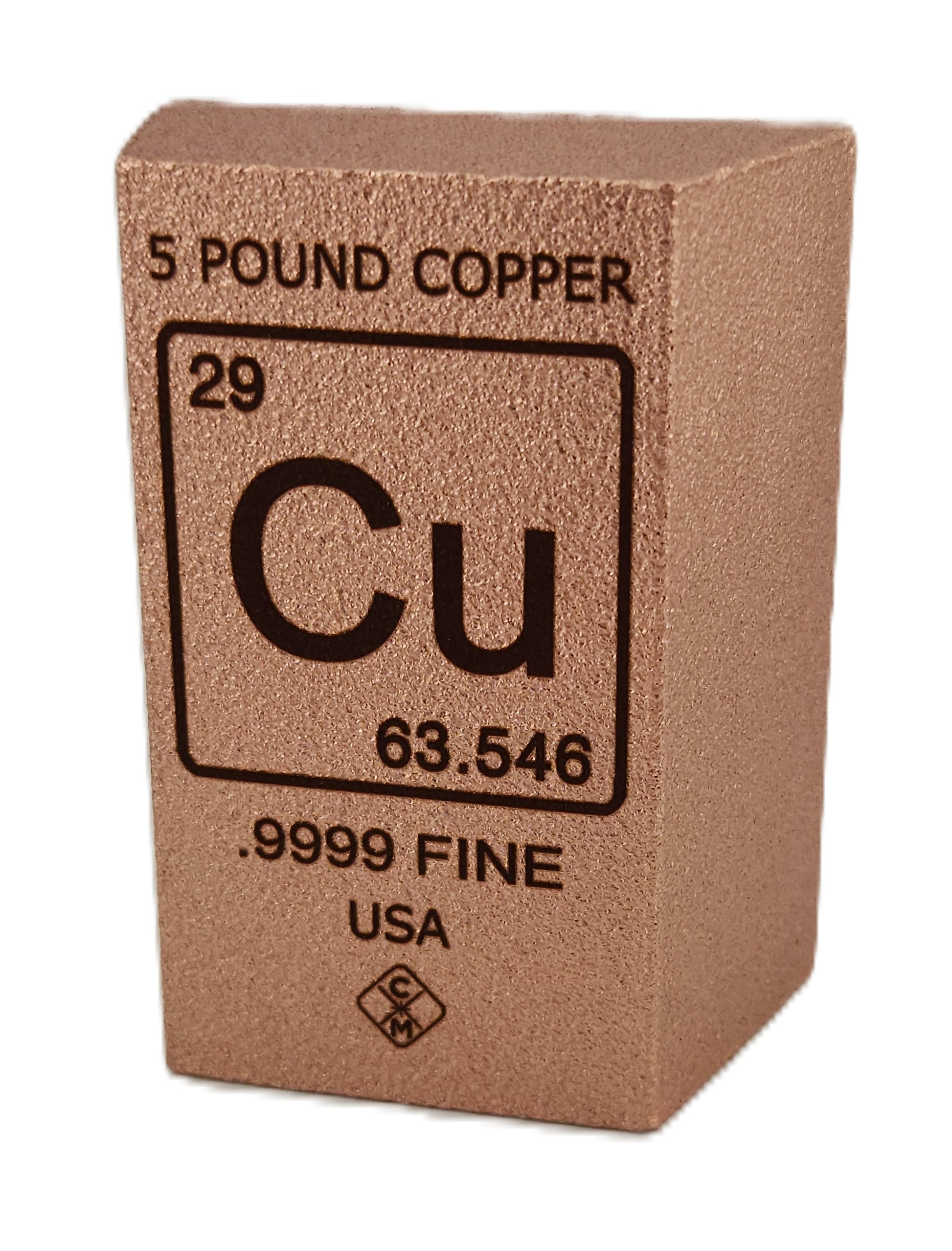 5-pound Trapezoid Copper Bar .999 Fine Bullion Ingot – Chalcolithic Metals