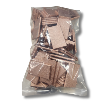 1 oz copper bars, blank copper bars, unmarked copper bullion, .999 fine copper, bulk copper bars, copper stacking, engraving copper bars, laser engraving copper, Liberty Copper, made in USA copper