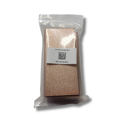 1 LB copper bars, blank copper bars, unmarked copper bullion, .999 fine copper, bulk copper bars, copper stacking, engraving copper bars, laser engraving copper, Liberty Copper, made in USA copper