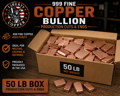 50 lb production ends and cuts box

