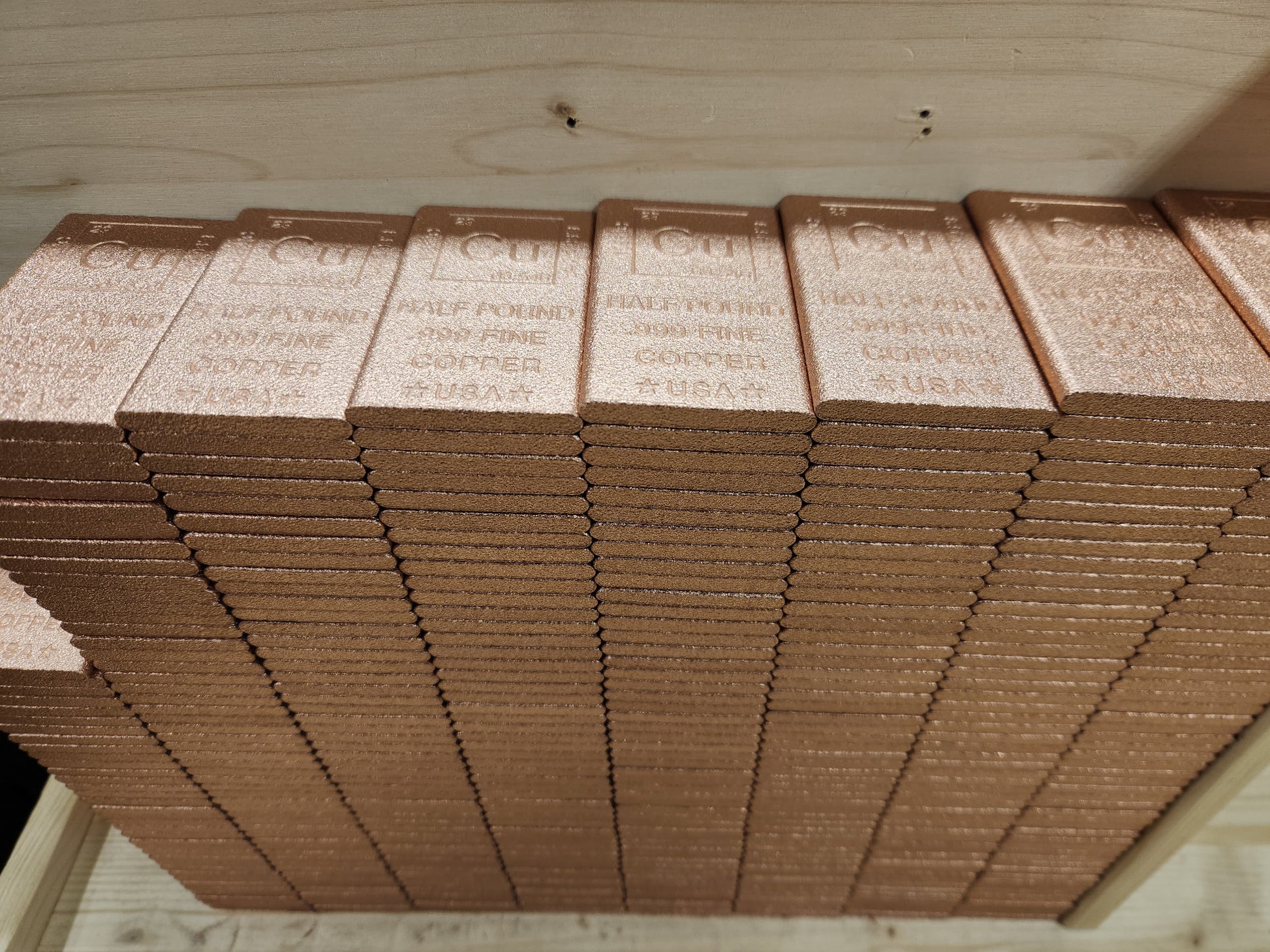 Half Pound .999 Fine Copper Bullion By Liberty Copper