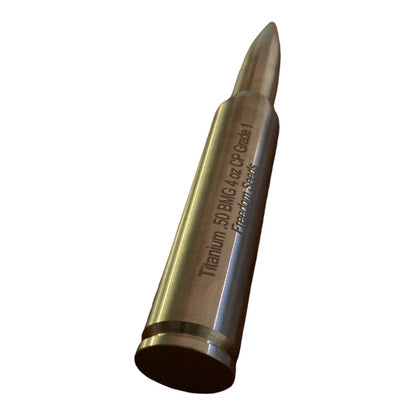 Titanium BMG Bullet 2nd Amendment Lot - 4 oz Titanium Bullet (20 oz total)