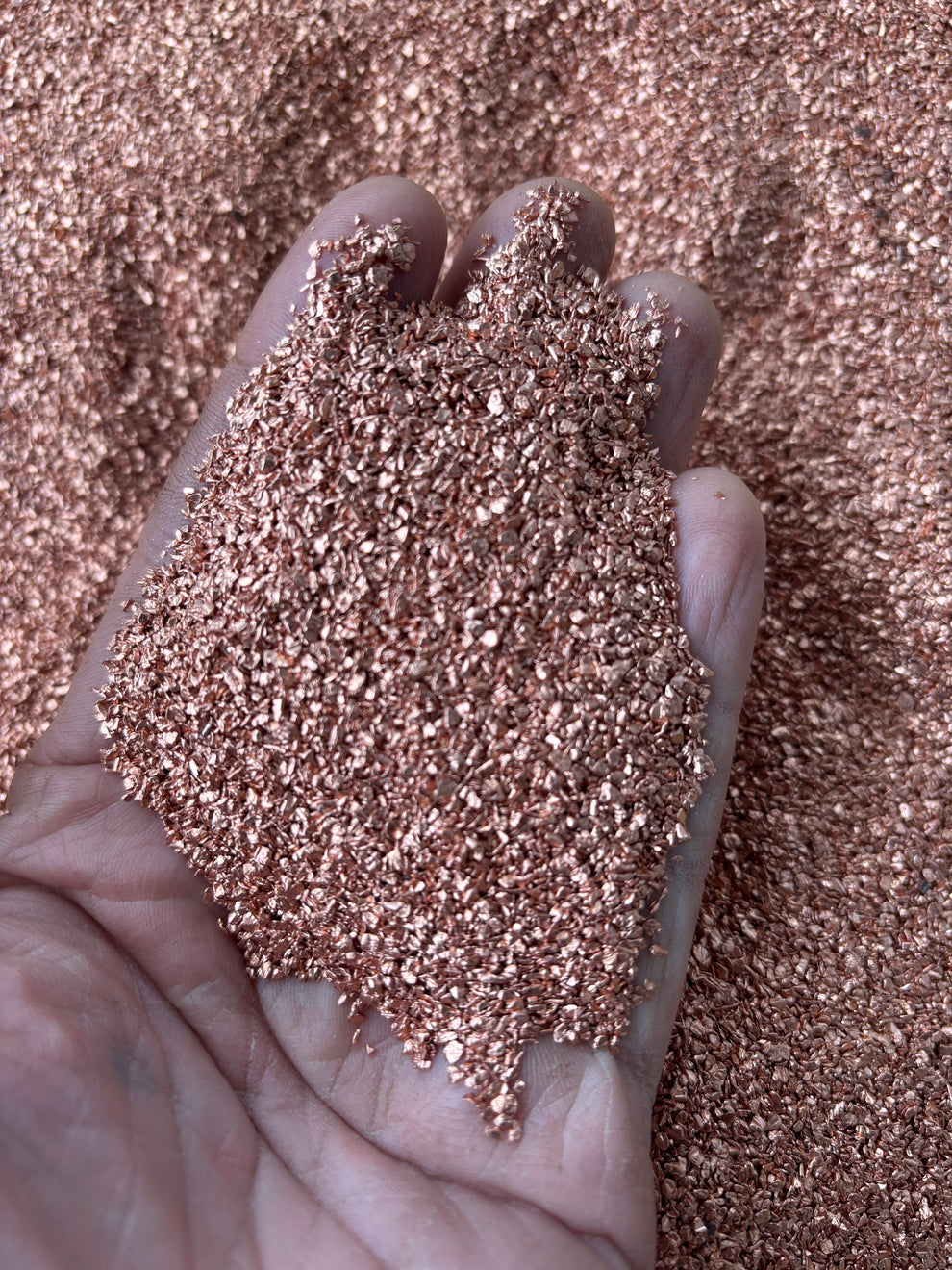 99.9% Pure Copper Shavings Grains Chop Grain Casting Smelting Granulat ...