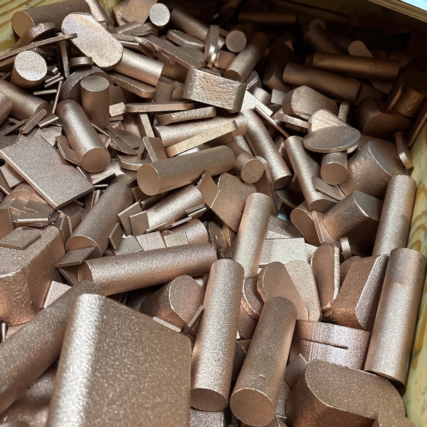 50 lb copper bullion bars, bulk copper lot, .999 fine copper bars, buy bulk copper, copper bullion USA, copper stacking, copper investment, production copper bars, raw copper bars, made in USA copper
