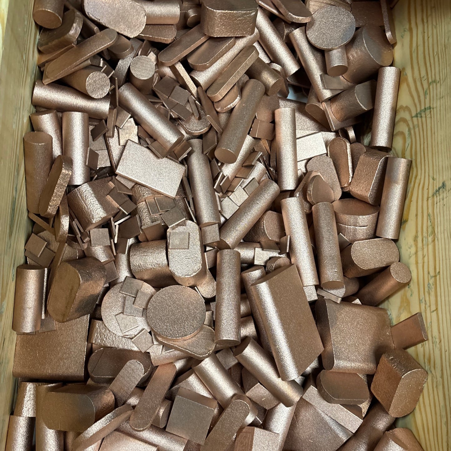 50 lb copper bullion bars, bulk copper lot, .999 fine copper bars, buy bulk copper, copper bullion USA, copper stacking, copper investment, production copper bars, raw copper bars, made in USA copper