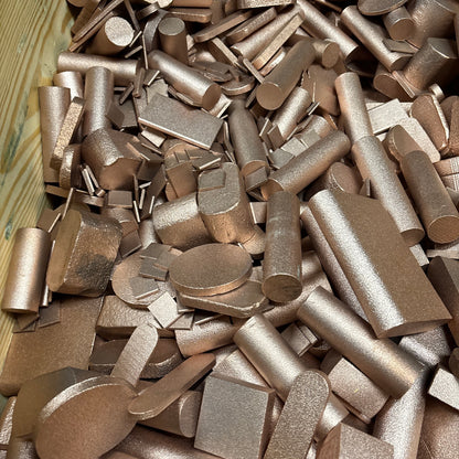 50 lb copper bullion bars, bulk copper lot, .999 fine copper bars, buy bulk copper, copper bullion USA, copper stacking, copper investment, production copper bars, raw copper bars, made in USA copper
