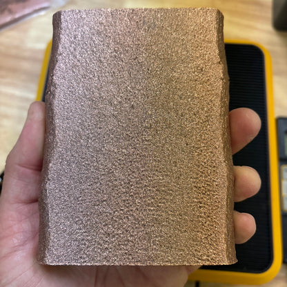 50 lb copper bullion bars, bulk copper lot, .999 fine copper bars, buy bulk copper, copper bullion USA, copper stacking, copper investment, production copper bars, raw copper bars, made in USA copper