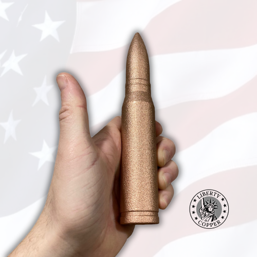 1 kilo auto cannon .999 Fine Copper Bullion