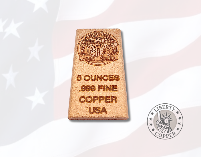 Copper Mutant 5 oz Copper Bar
