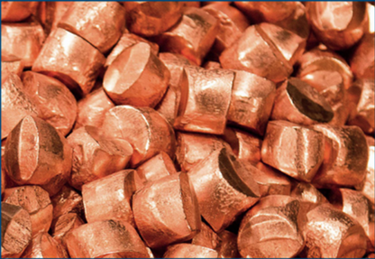 Pure Copper Nuggets. .999 Fine