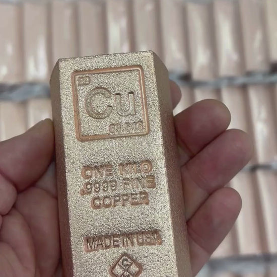 Kilo Bar Video .9999 Fine Copper