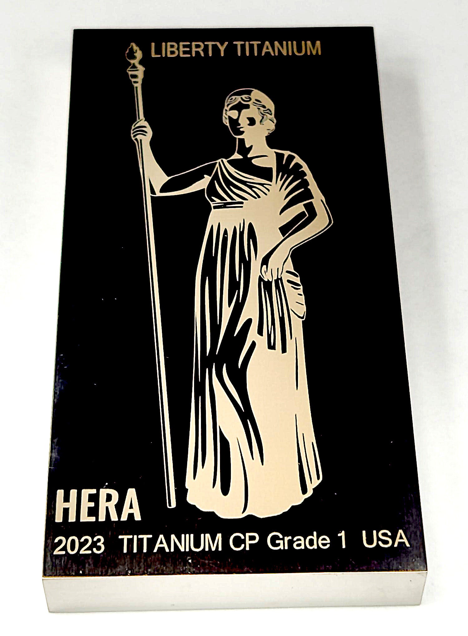 Hera Liberty Titanium Bullion 1 pound by Liberty Copper