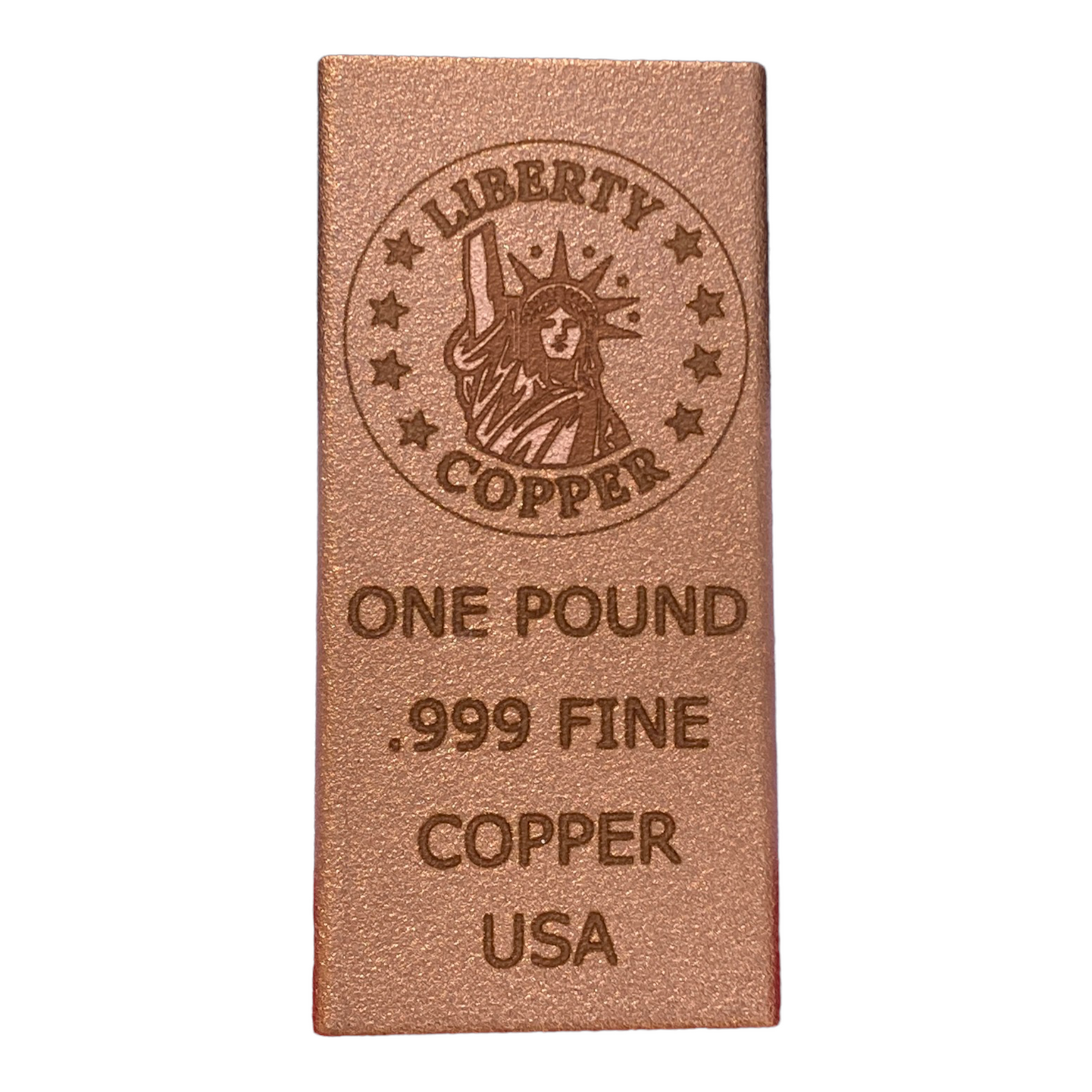 Liberty Copper Design one pound Copper bar by Liberty Copper